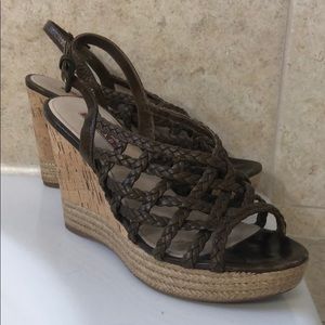 Prada wedge sandal Size 7.5